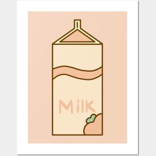 Peach milk Posters and Art